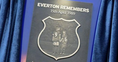 Everton unveil new Hillsborough tribute