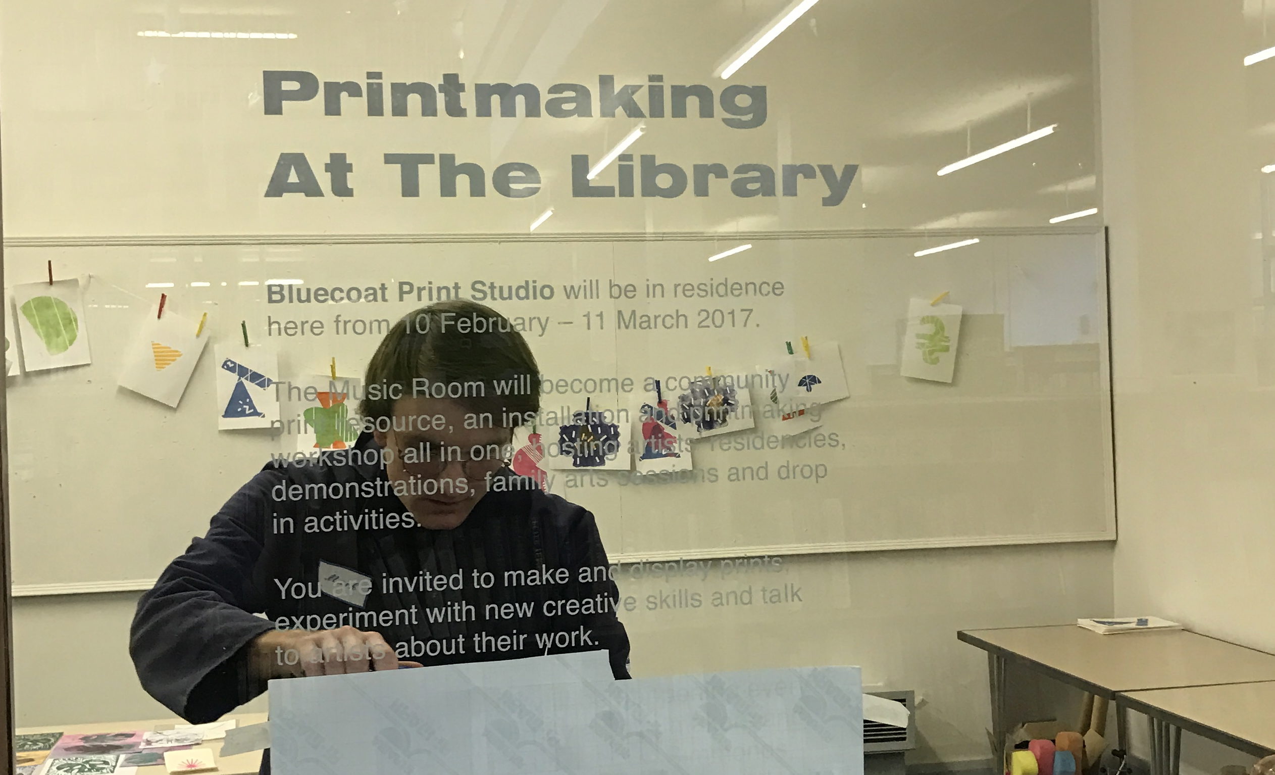 Bluecoat’s print studio goes on tour