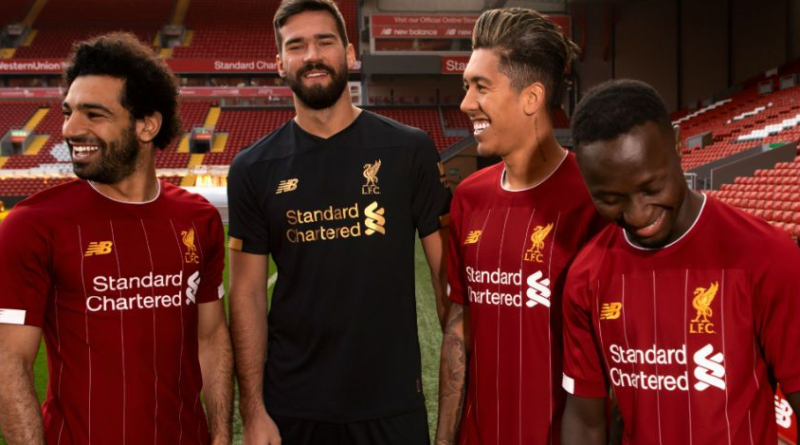 black and gold liverpool kit