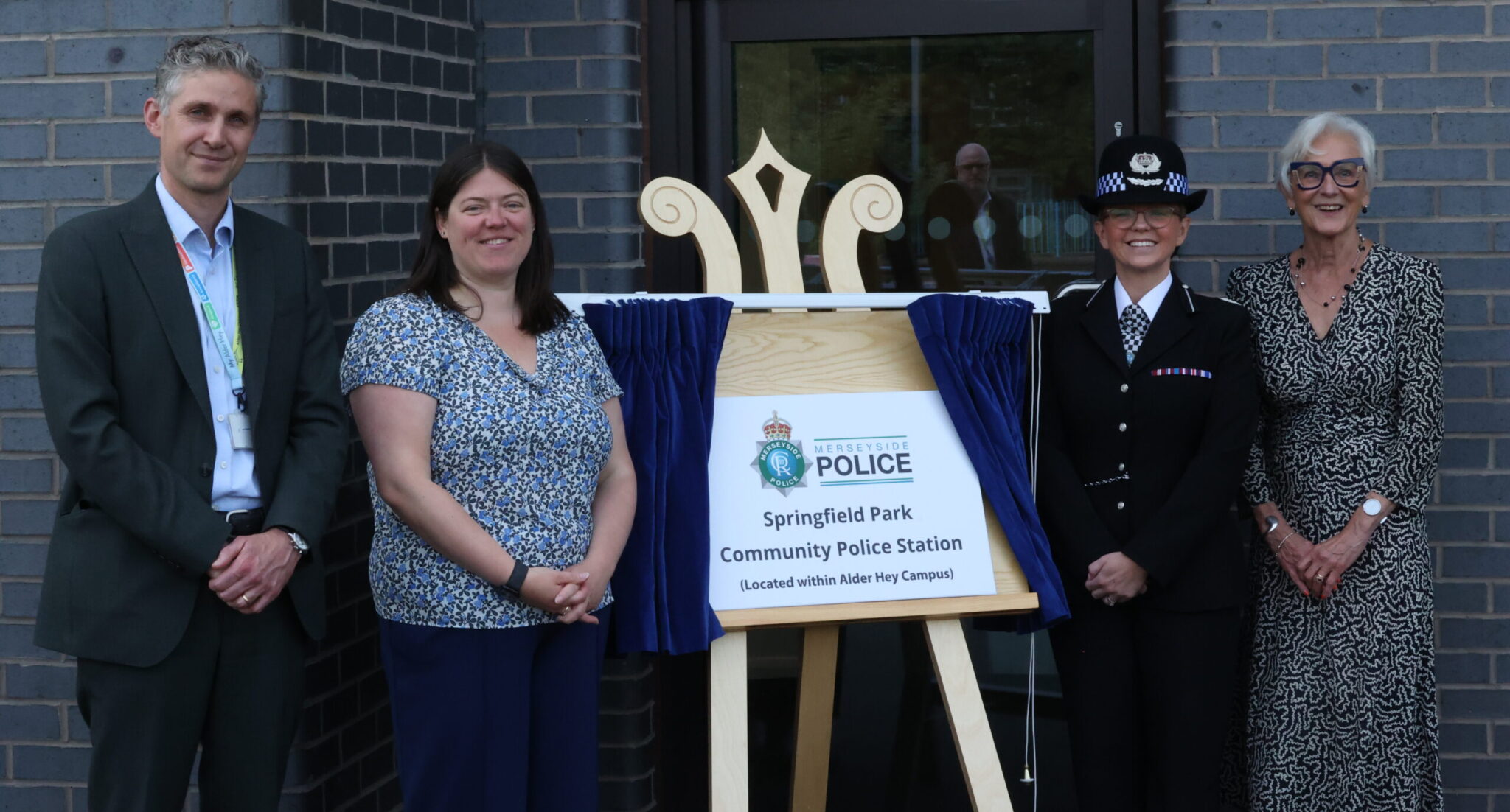 Police Hey New police station opens at Alder Hey