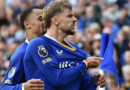 Dewsbury-Hall sets new Everton season target
